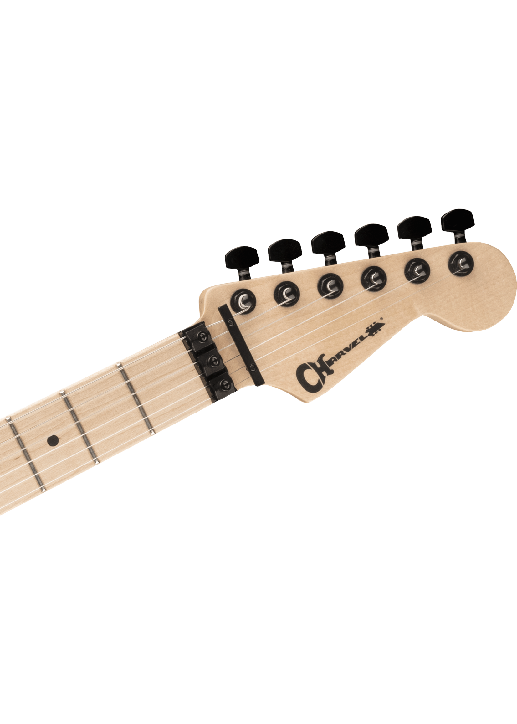 Charvel Charvel 2969001576 Satchel Signature Pro-Mod DK Electric Guitar, Satin White Bengal