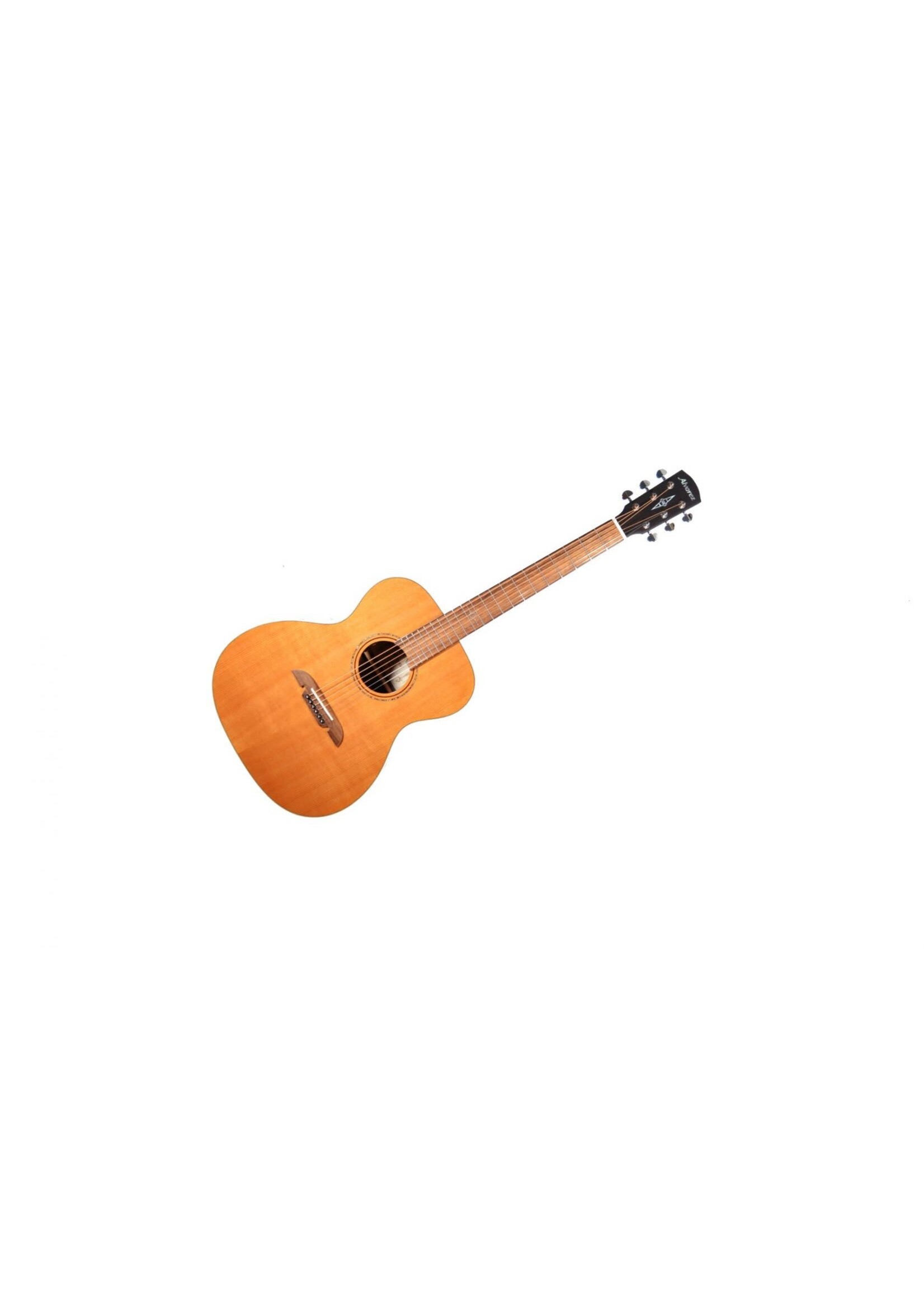 Alvarez Alvarez AF75E-AGP Solid Red Cedar Top OM Size Acoustic/Electric Guitar w/ Gig Bag