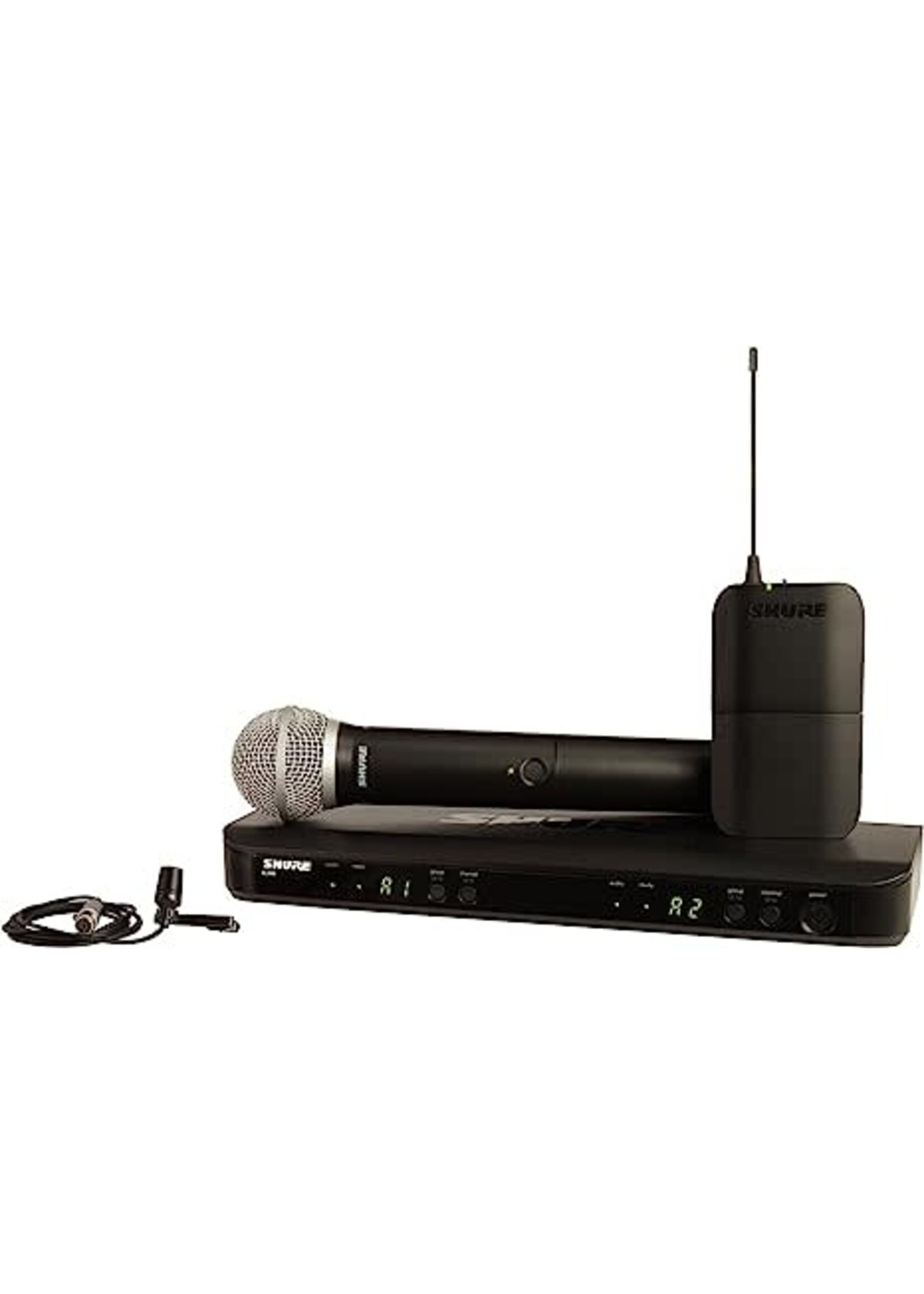 Shure Shure BLX1288/CVL-H11 Dual Channel Wireless Combo System - H11 Band
