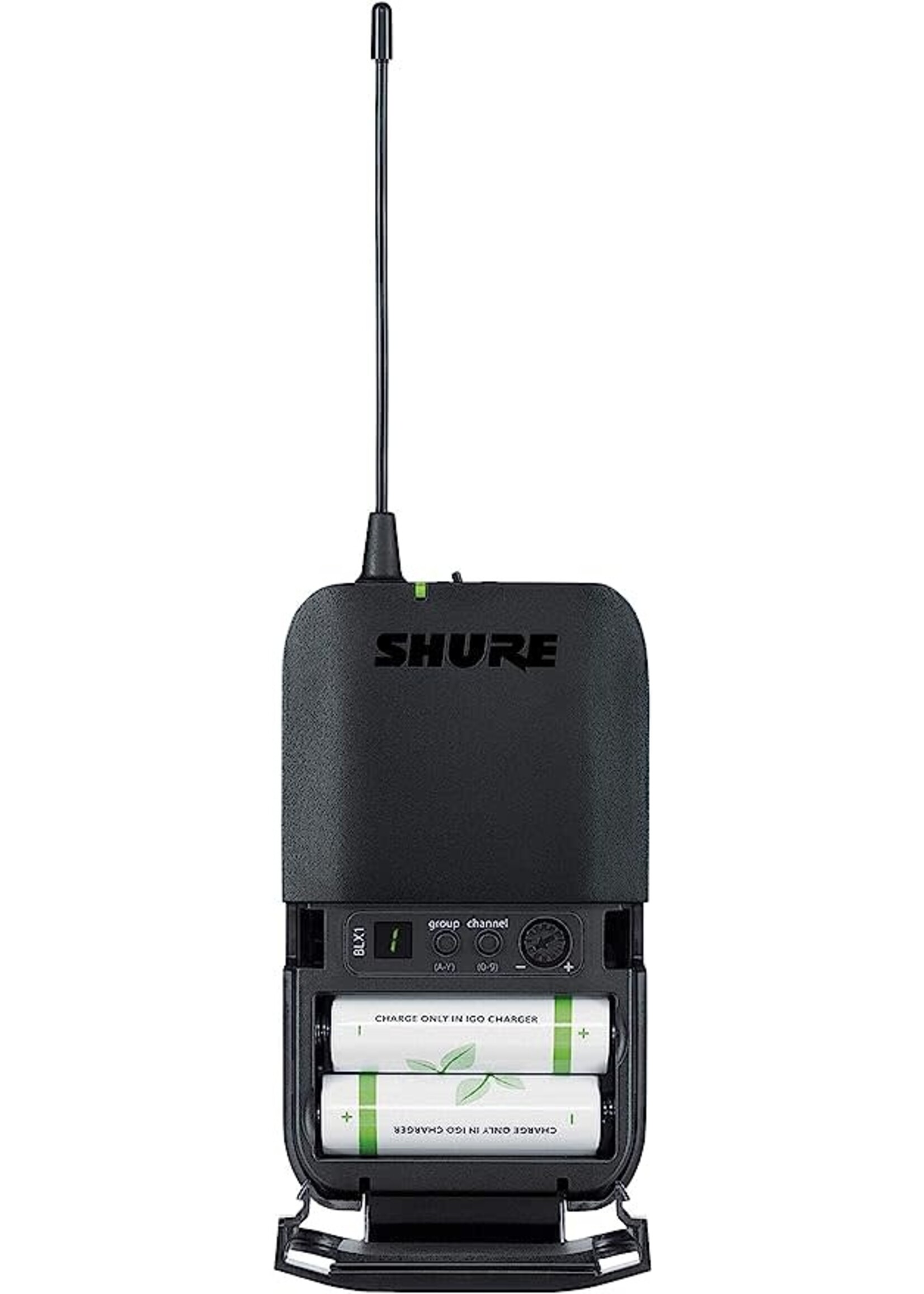Shure Shure BLX14R/W93-H11 Wireless Presenter Rack Mount System w/ WL93 Lavalier Mic Freq.572-596 MHz