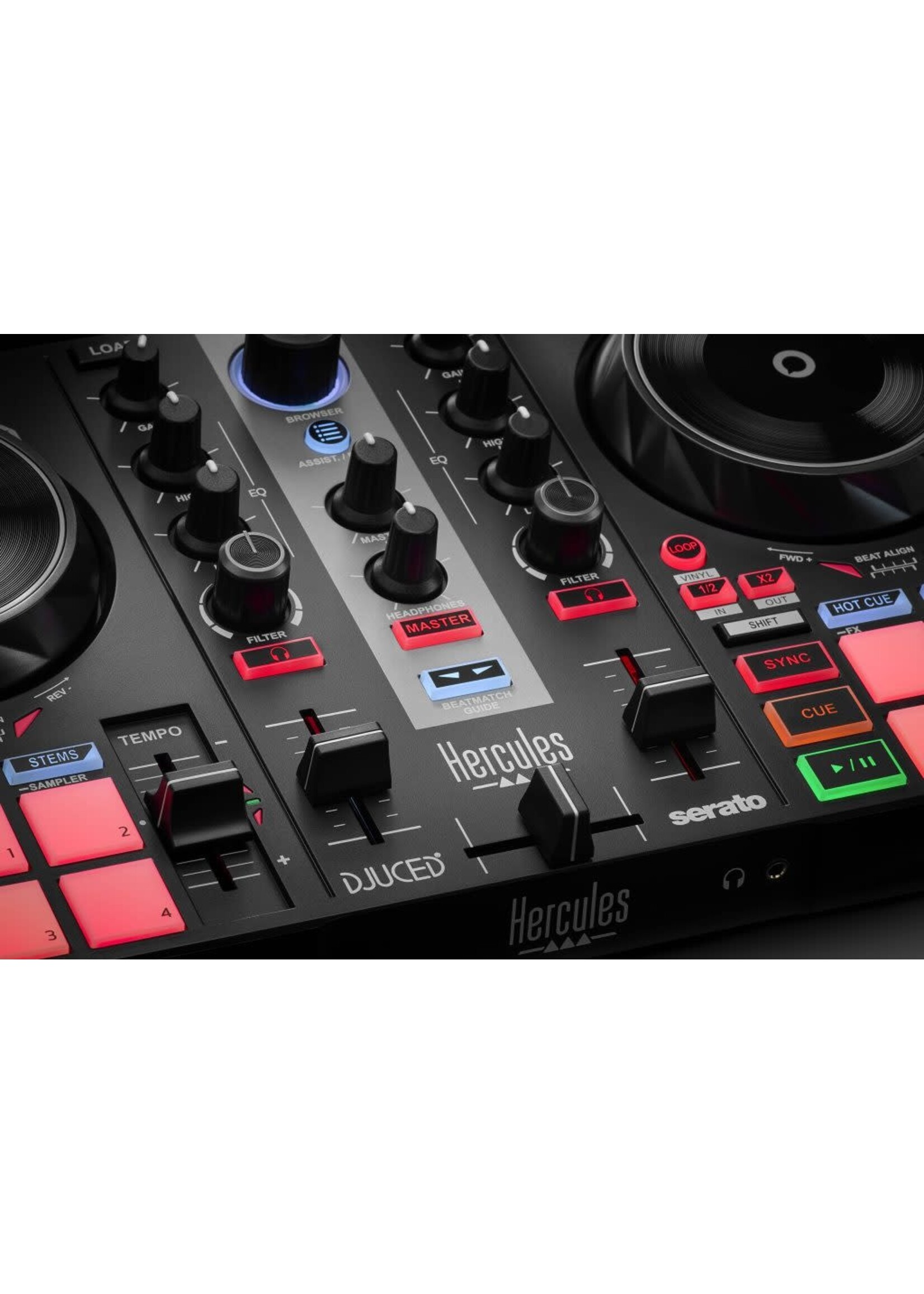 Hercules DJ Hercules DJ DJControl Inpulse 200 MK2 DJ Controller/Interface