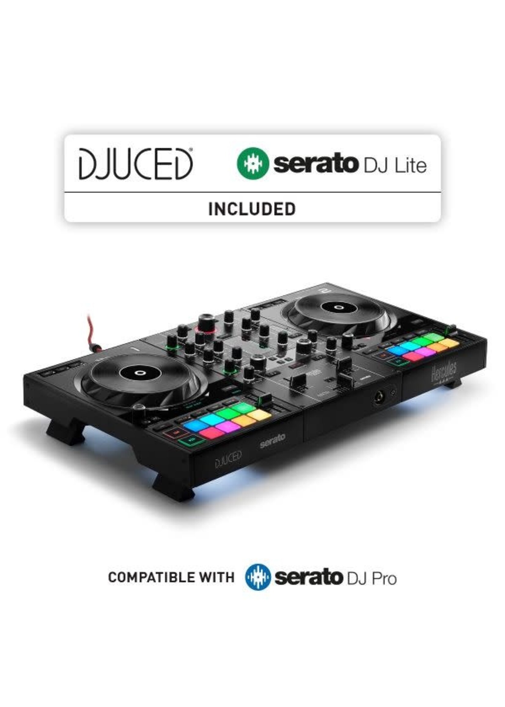 Hercules DJControl Inpulse 500 DJ Controller w/ DJUCED & Serato DJ Lite