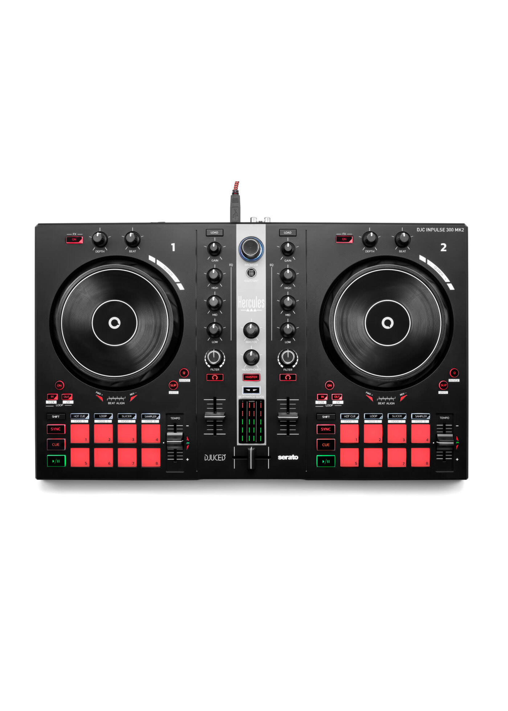 Hercules DJ Hercules DJ DJControl Inpulse 300 MK2 DJ Controller/Interface