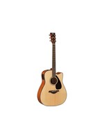 Yamaha Yamaha FGX800C Folk Acoustic/ Electric Guitar, Solid Top, Natural