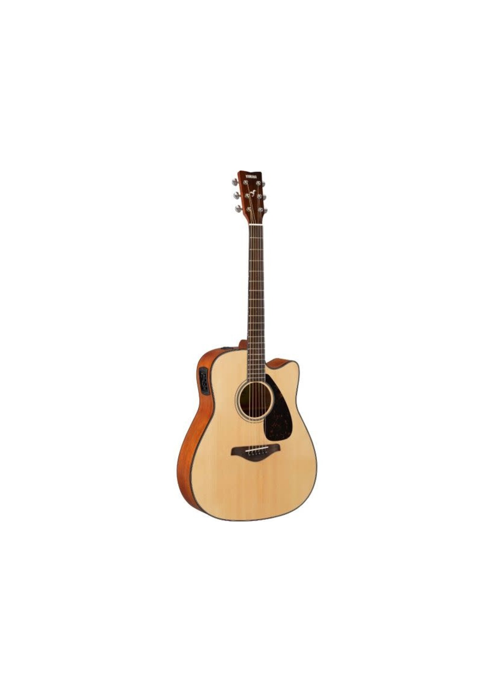 Yamaha Yamaha FGX800C Folk Acoustic/ Electric Guitar, Solid Top, Natural