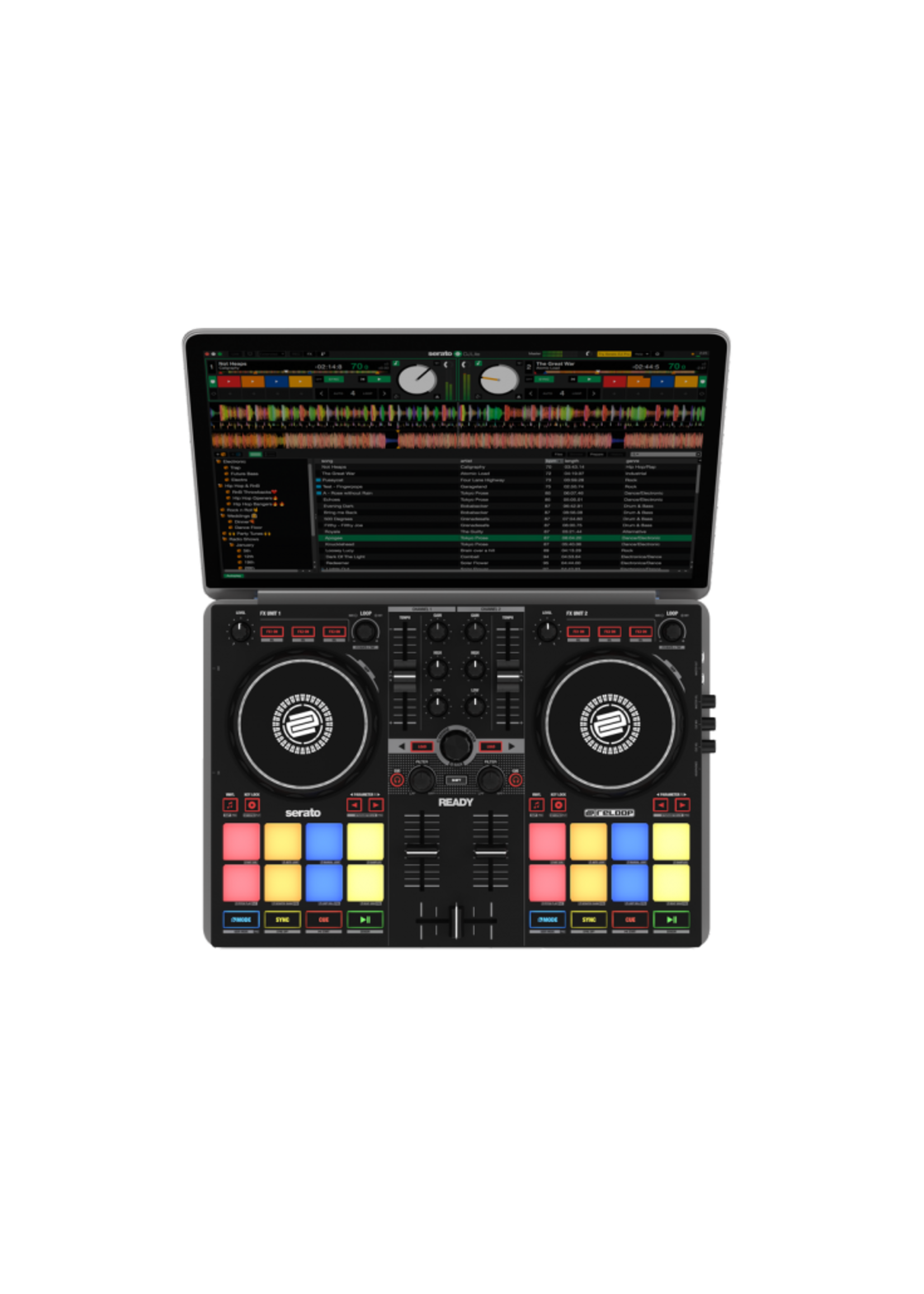 Reloop Ready Portable Performance DJ Controller for Serato