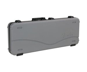Fender 0996102324 Deluxe Molded Strat/Tele Case, Silver/Blue 