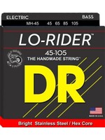 DR DR Strings MH-45 Lo-Rider 4-String Bass pack Medium, 45-105 Gauge