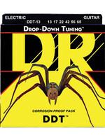 DR DR Strings DDT-13 Drop-Down Tuning Nickel Plated Steel Electric Guitar Strings - .013-.065 Mega Heavy