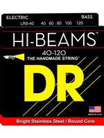 DR DR LR5-40 Hi-Beams Electric Bass Strings, 5-String, 40-120