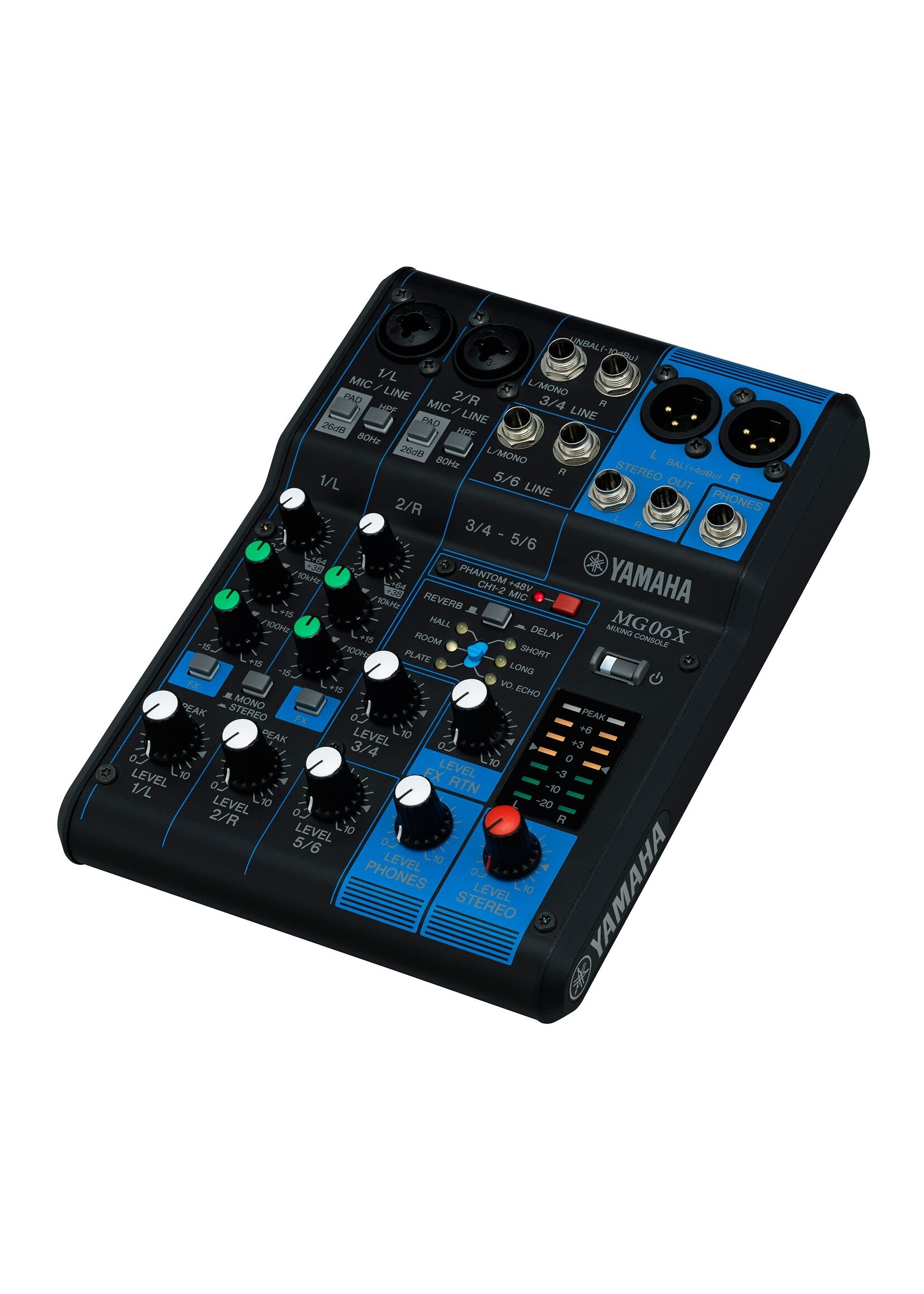 Yamaha Yamaha MG06X 6-input Stereo Mixer w/ Effects