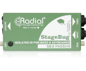 Radial SB-2 StageBug Passive Direct Box - Murphy's Music