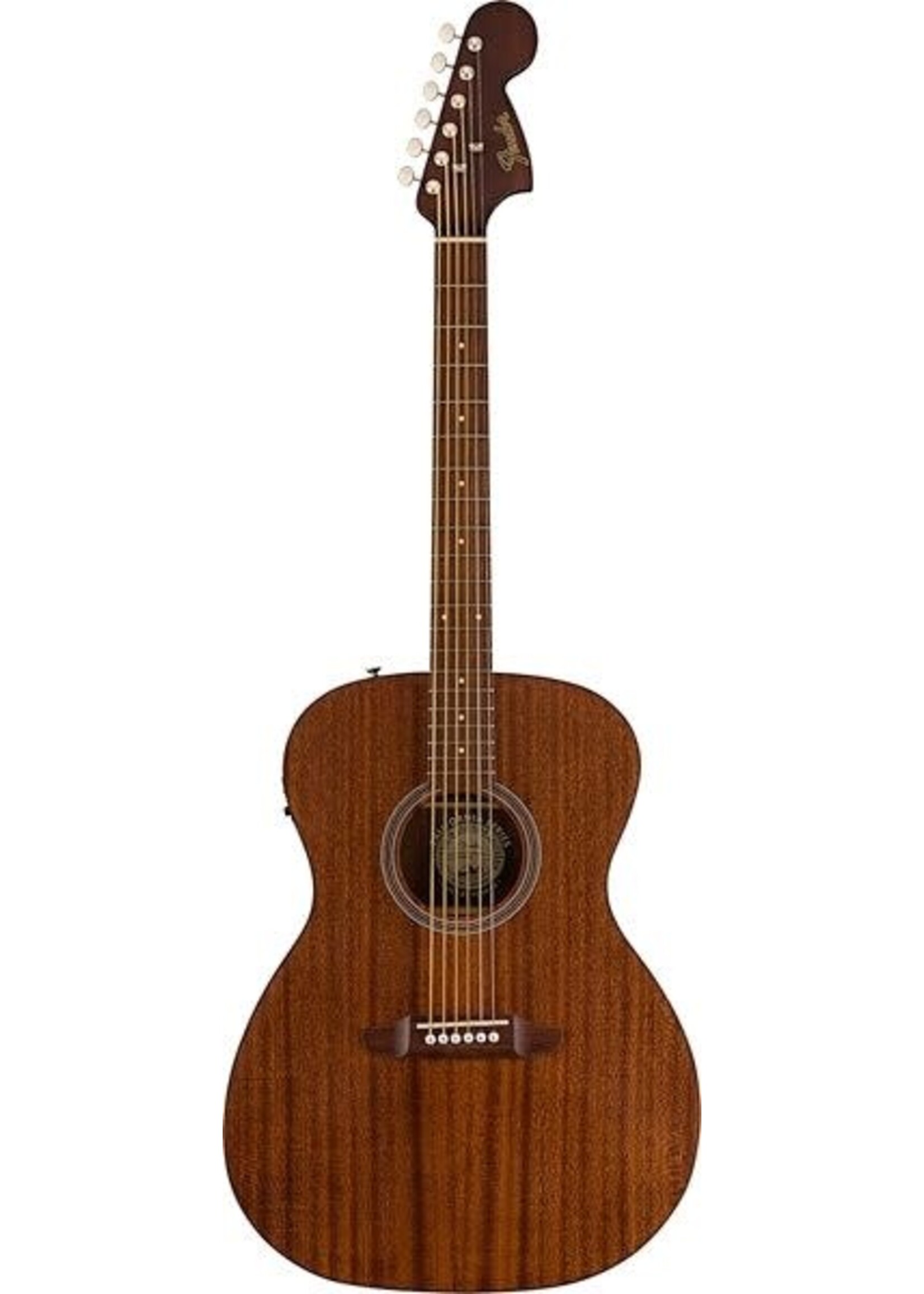 Fender Fender 0973052122 Monterey Standard All-Mahogany Acoustic-Electric Guitar Natural