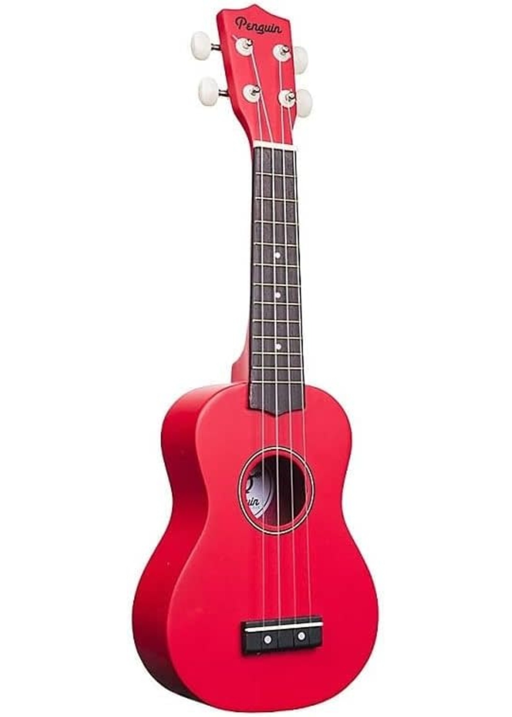Amahi Amahi PGUKRD Penguin Ukulele, Red Color