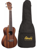 Amahi Amahi UK220C-EQ Mahogany Top, Back & Sides, Digital Tuner, Concert