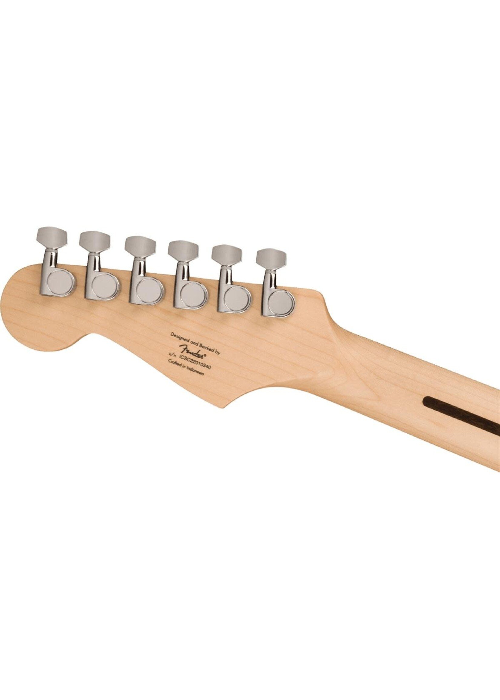 Squier Squier Sonic Stratocaster, Maple Fingerboard, White Pickguard, 2-Color