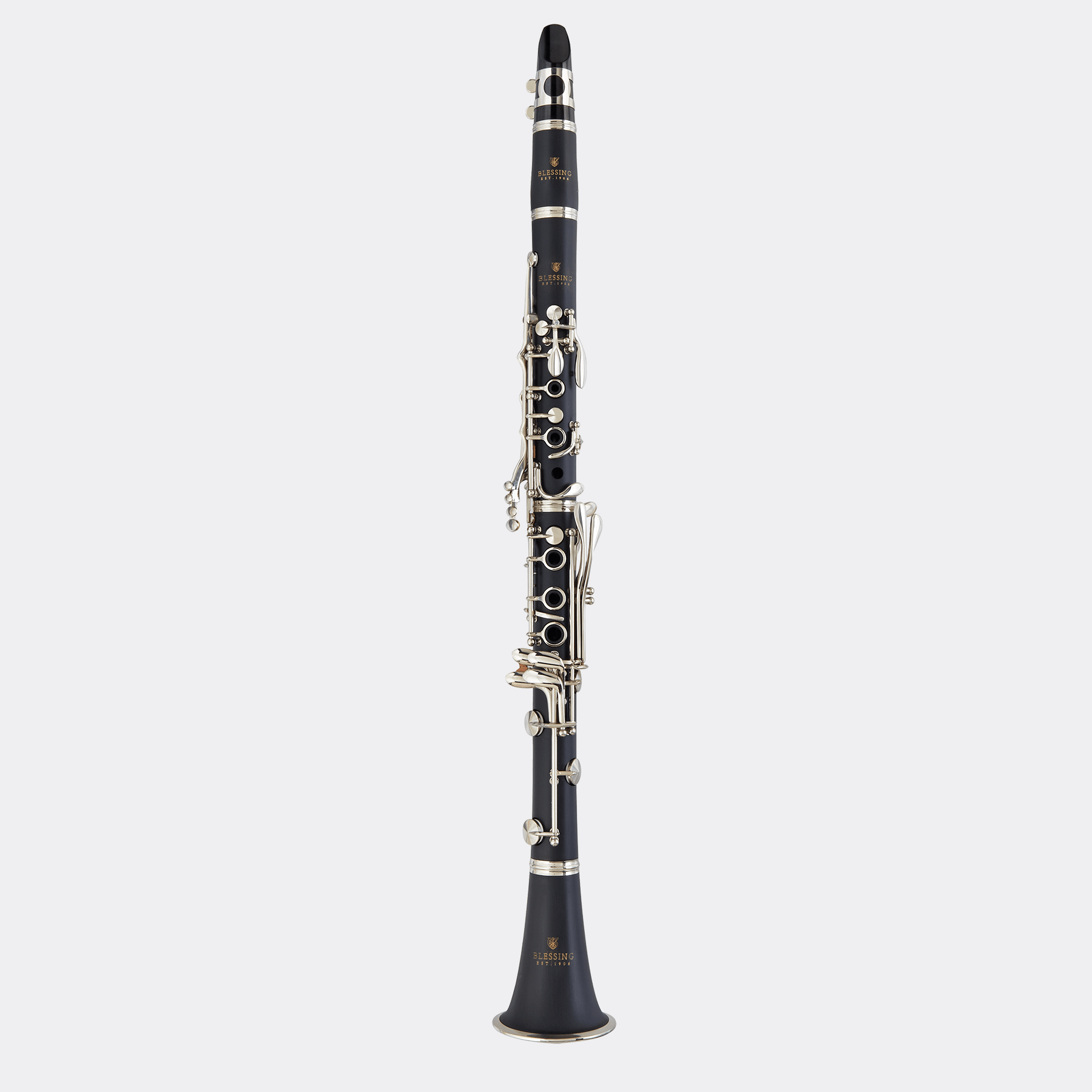 Blessing BCL1287 Bb Clarinet, ABS, Nickel Keys, Outfit - Murphy's
