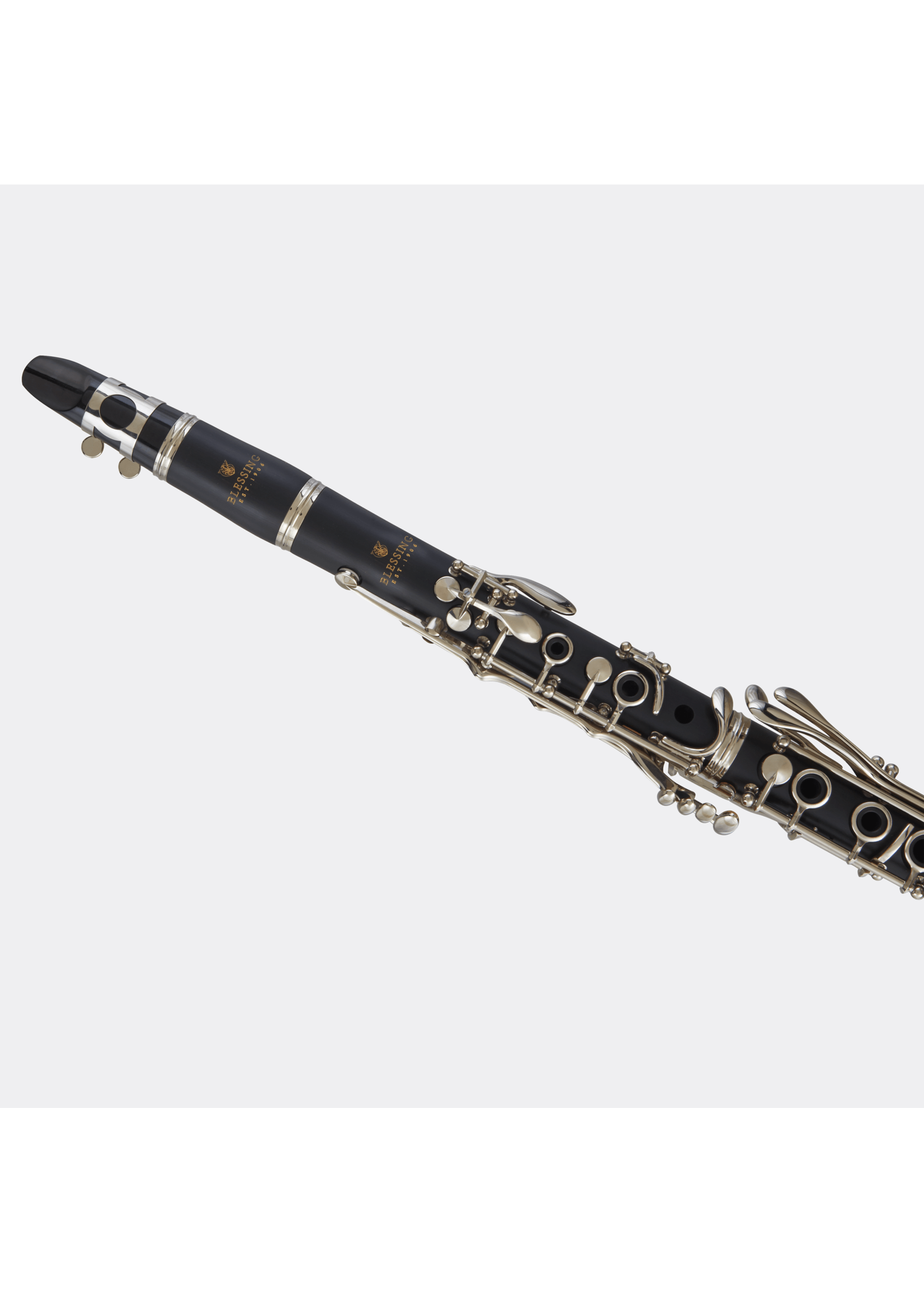 Blessing Blessing Bb Clarinet, ABS, Nickel Keys, Outfit