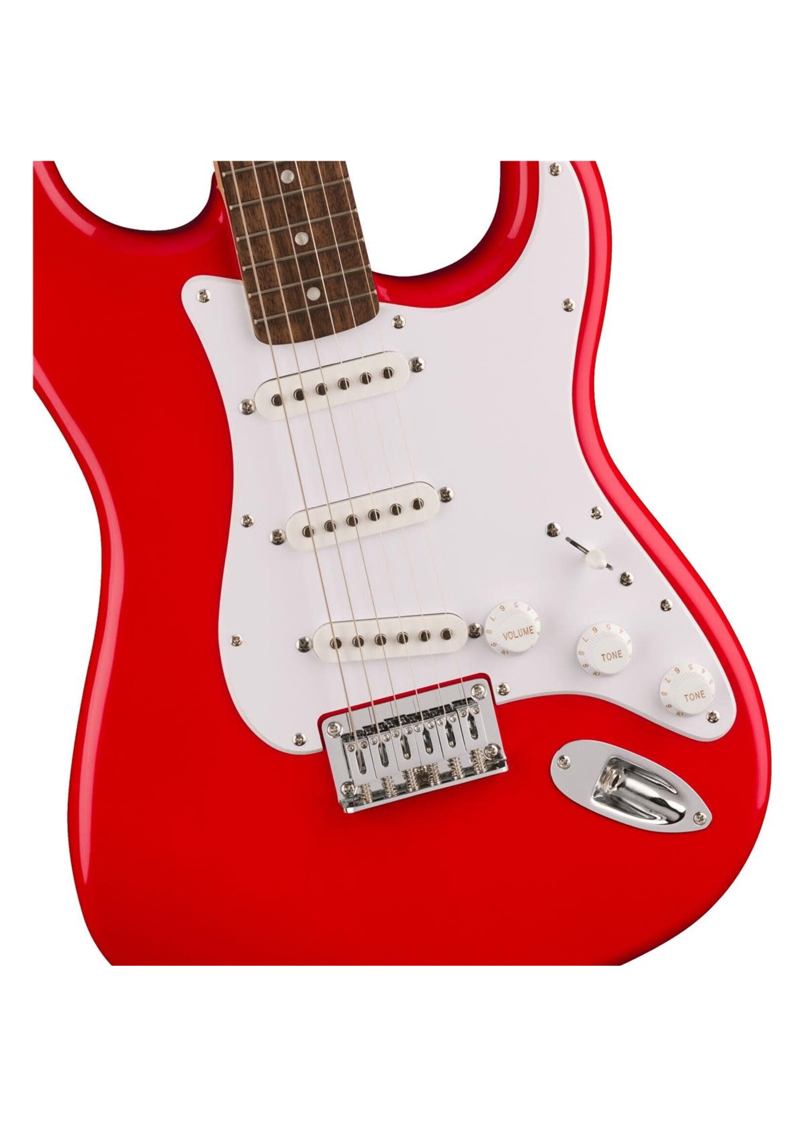 Squier Squier 0373250558 Sonic Stratocaster HT Electric Guitar, Torino Red