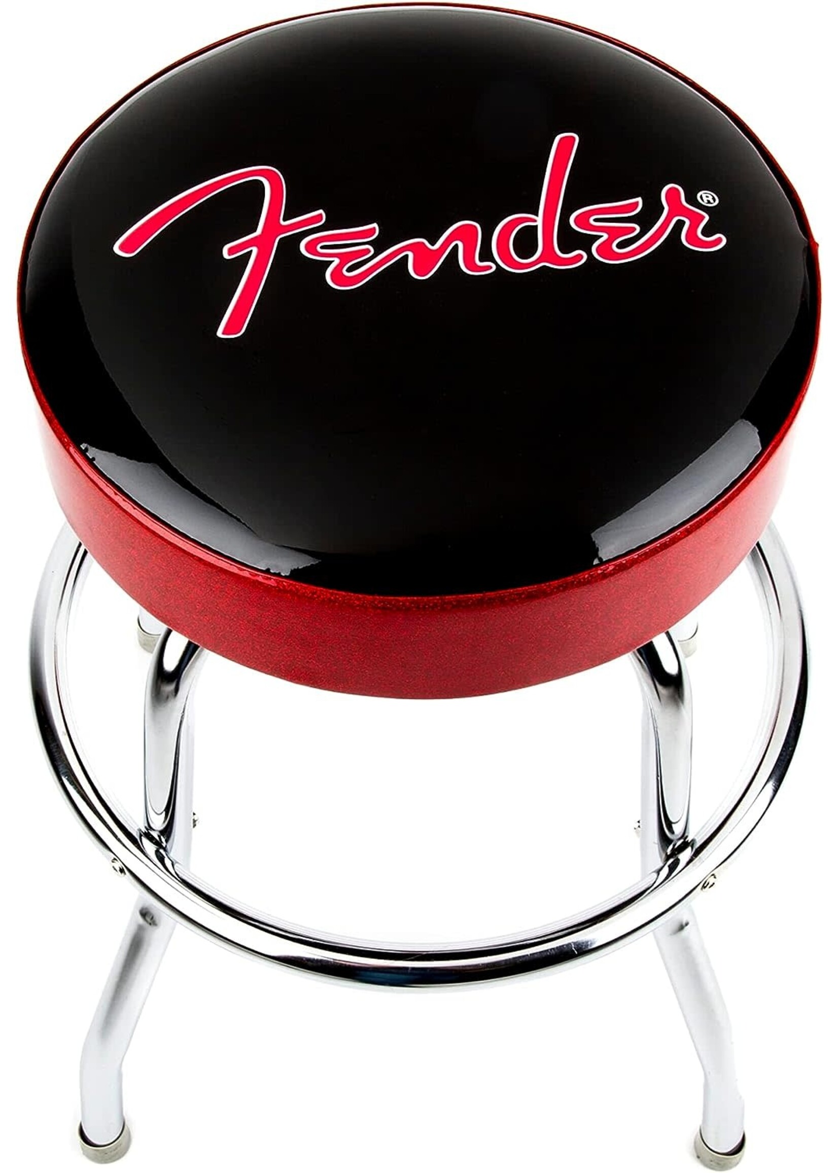 Fender Fender 9192022004 Red Sparkle Logo Barstool