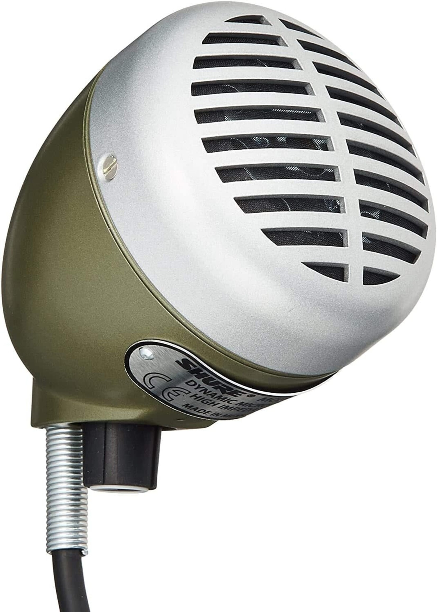 Shure Shure 520DX Green Bullet Harmonica Microphone