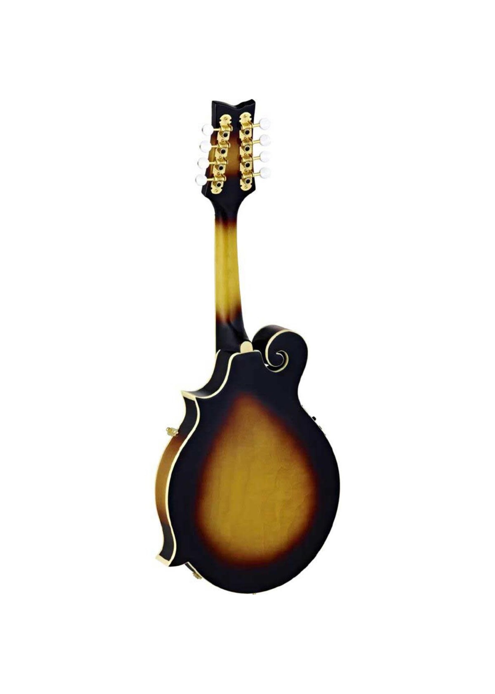Ortega Guitars Ortega Guitars RMFE90TS F-Style Series 8-String Mandolin, Tobacco Sunburst