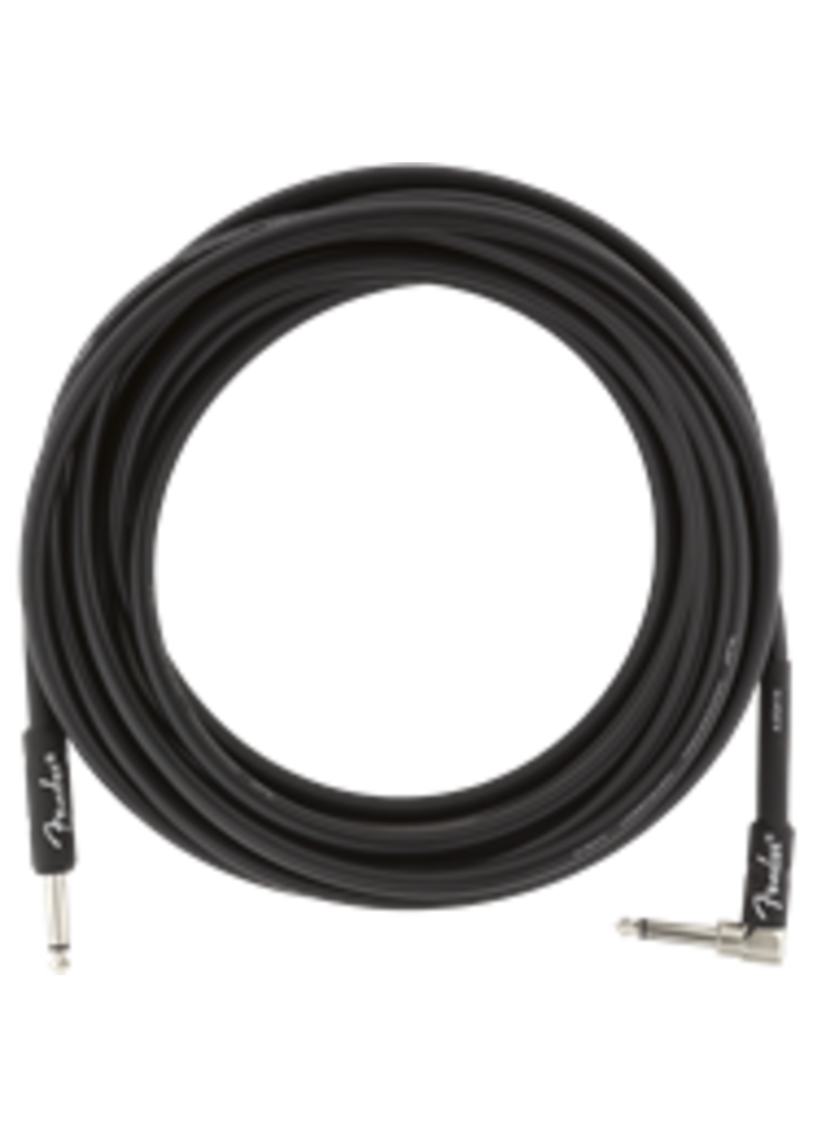 Fender Fender 0990820019 Professional Series Instrument Cable, Straight/Angle, 18.6', Black