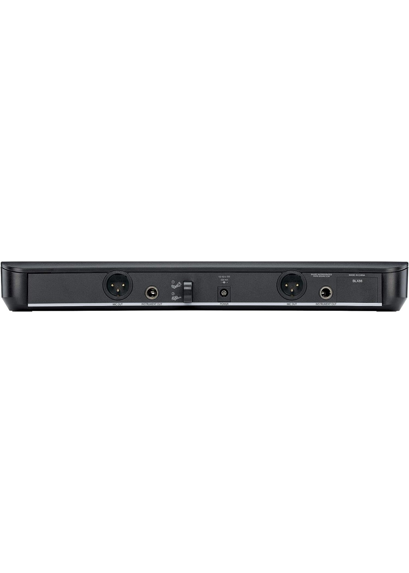 Shure Shure BLX288/PG58-J11 Dual Channel Wireless System with Two PG58 Handheld Vocal Microphones