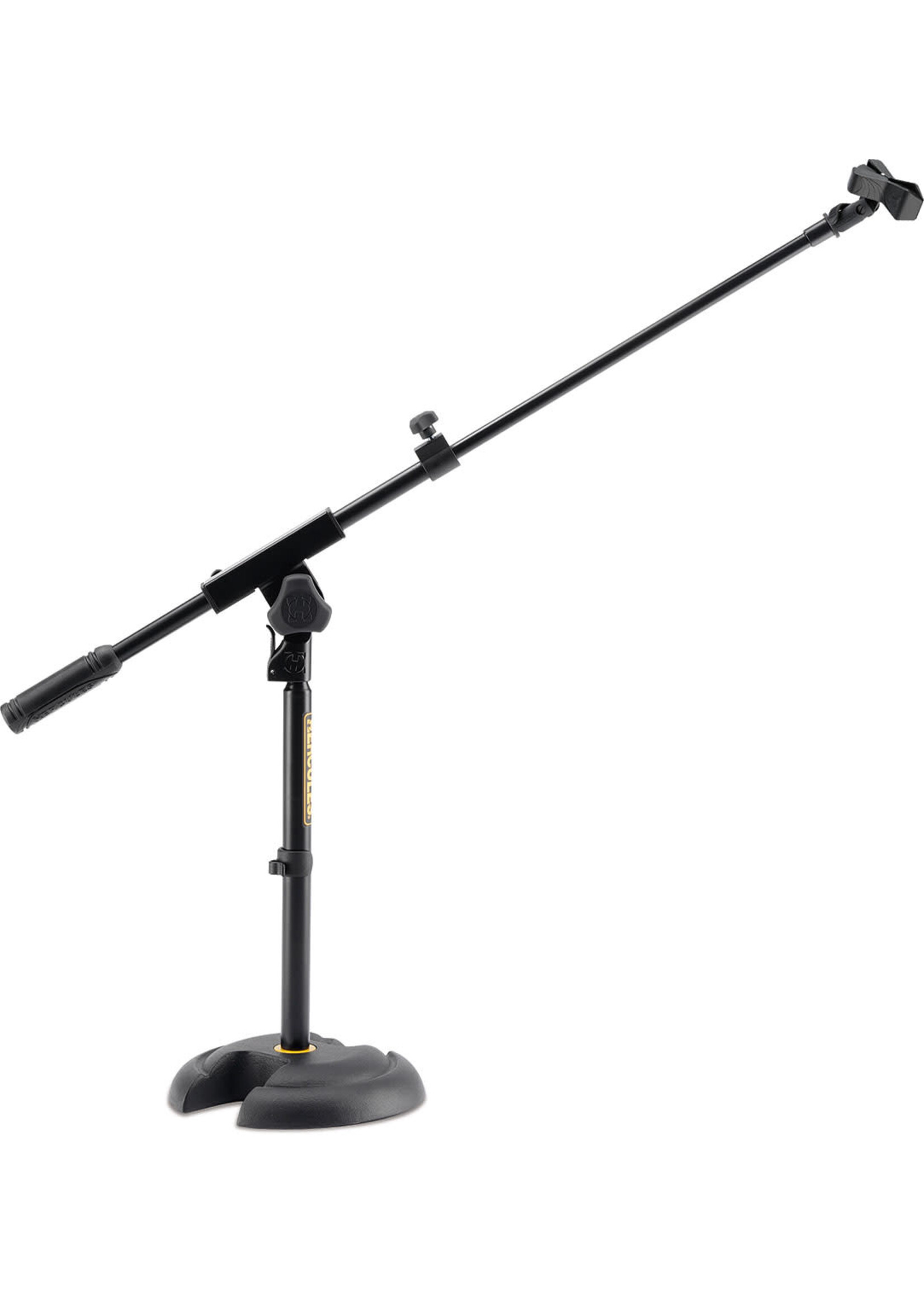 Hercules Hercules MS120BPRO Pro H-Base Microphone Stand with Telescopic Boom & EZ Clip