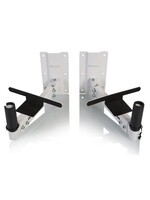 Gator Gator GFWSPKWM100W Frameworks Wall Mount Speaker Stands Pair - White