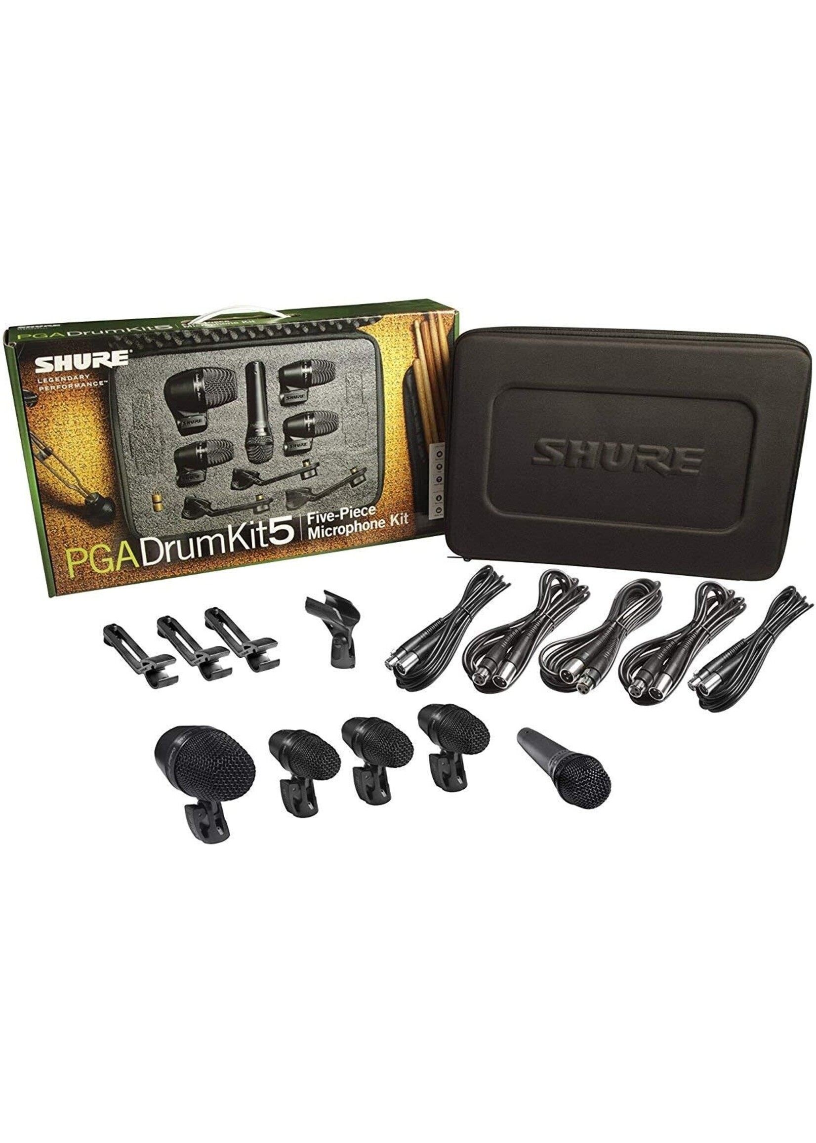 Shure Shure PGADrumKit5 Five-Piece Microphone Kit