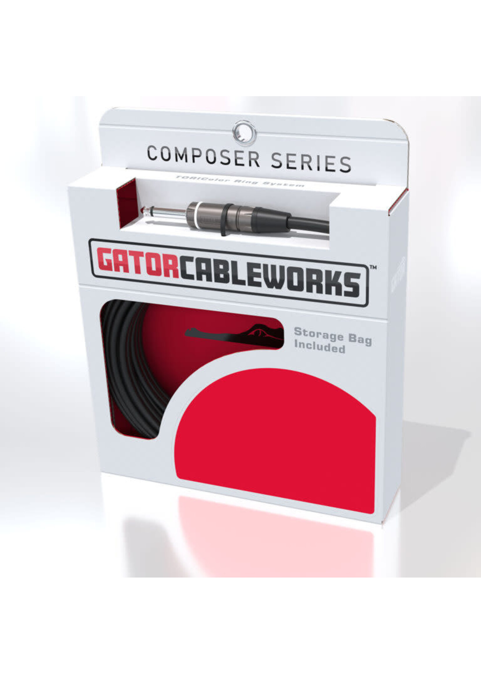 Gator Gator GCWC-INS-10 Composer Series Instrument Cable ST-ST (10')