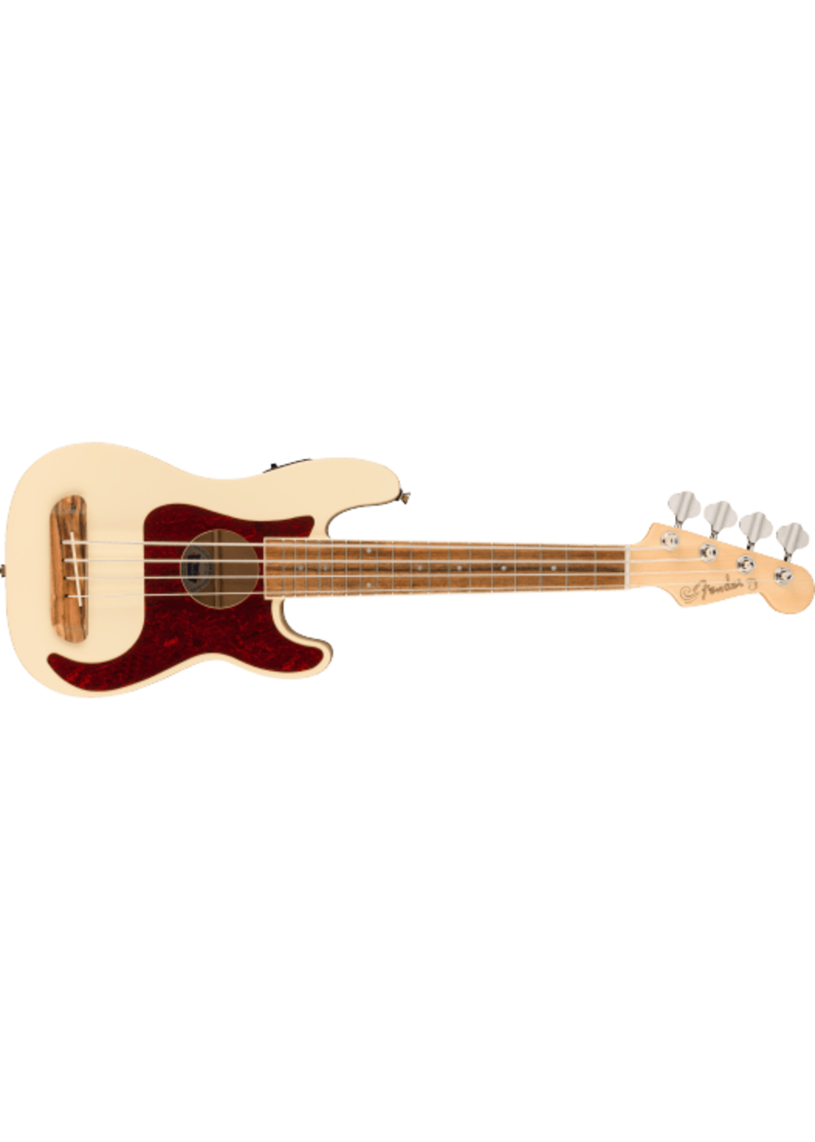 Fender Fender 0970583505 Fullerton Precision Bass Uke Olympic White