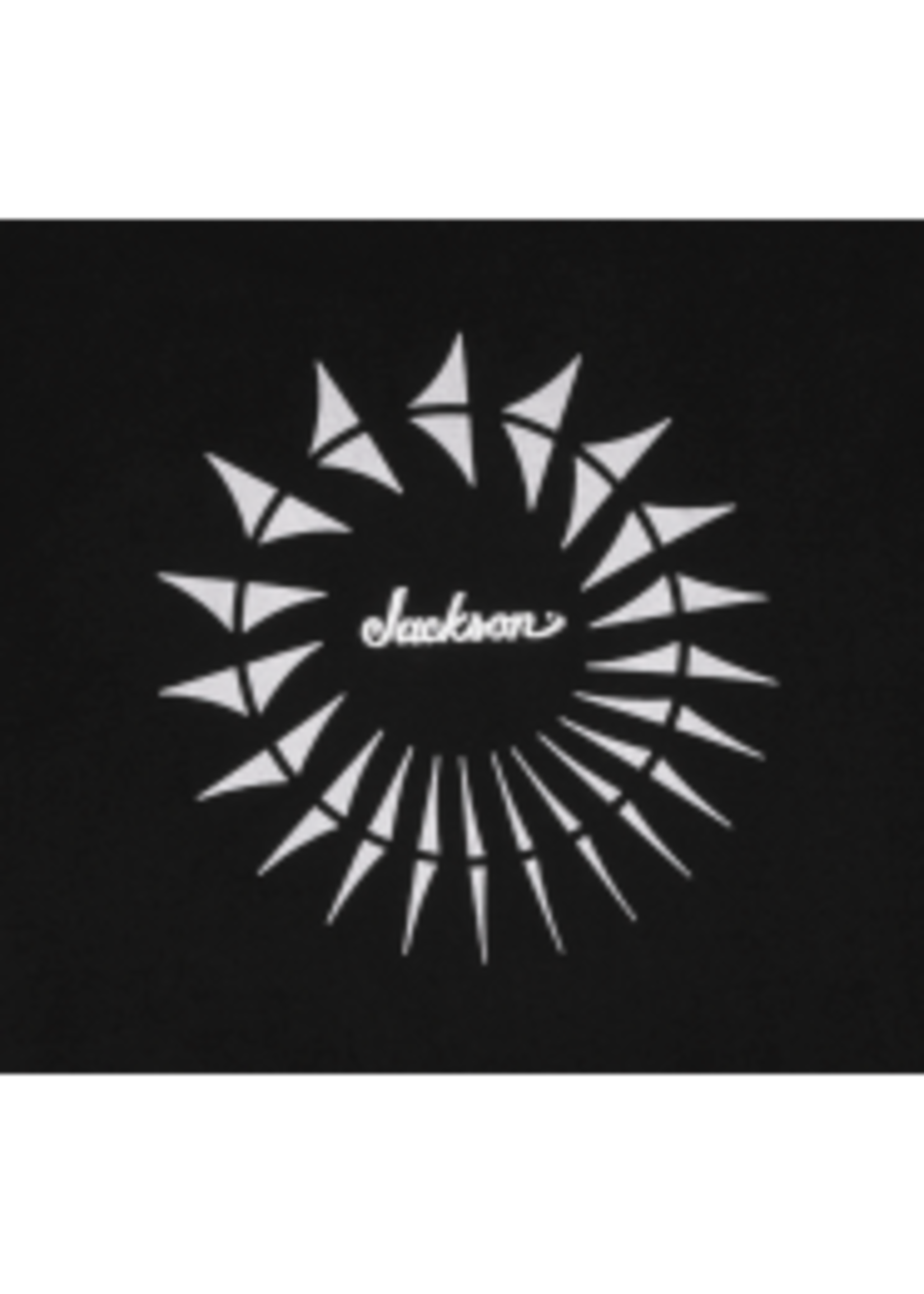 Jackson Jackson Guitars 2990077506 Circle Shark Fin Design Logo T-Shirt, Medium