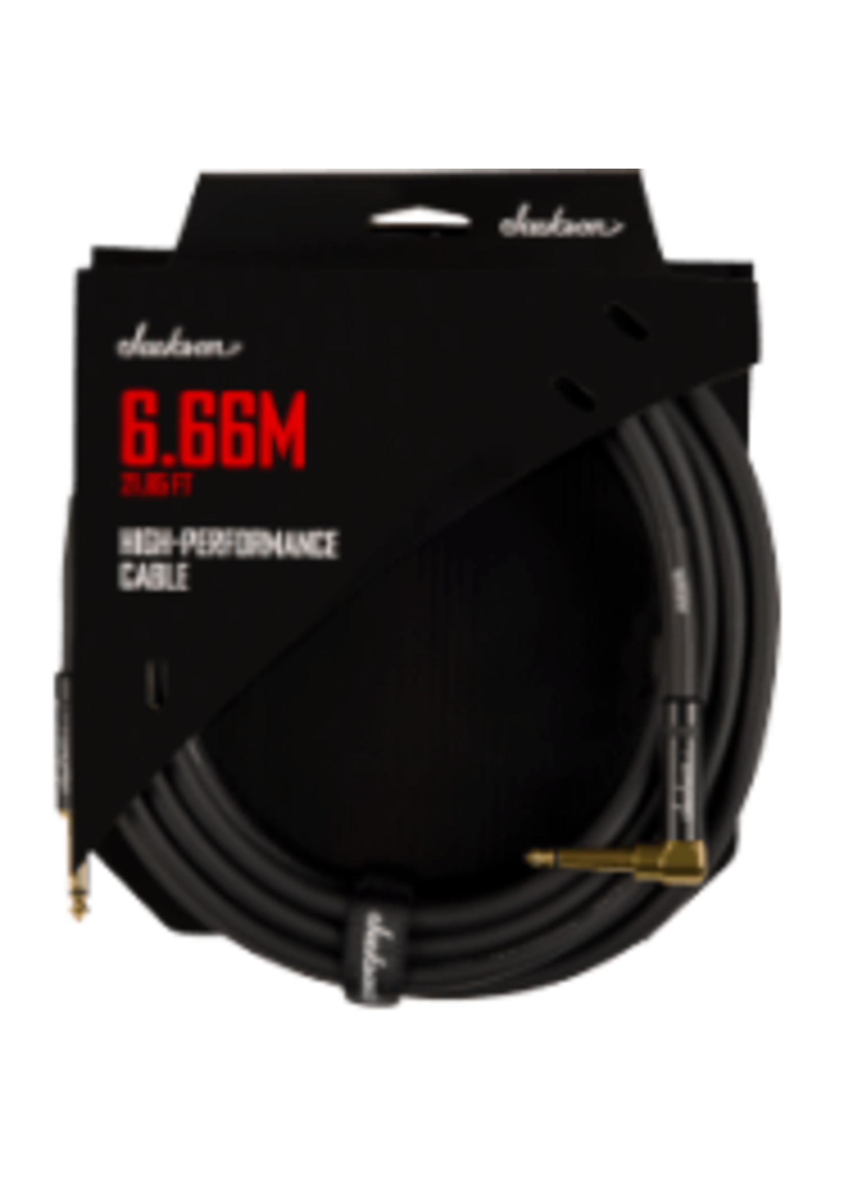 Jackson Jackson 2992185001 21.85 ft High Performance Instrument Cable - Black