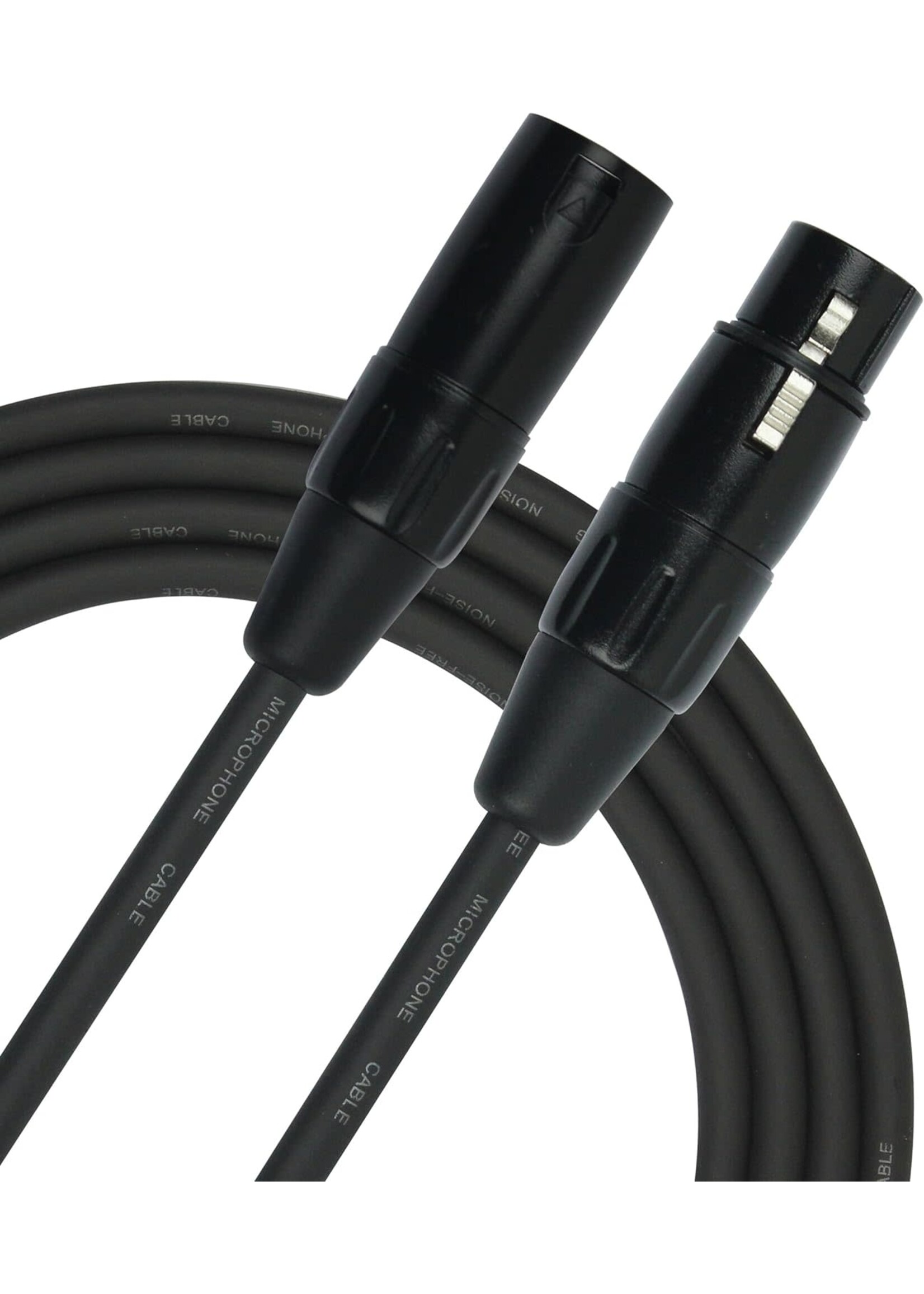 Kirlin Kirlin MPC-270PB-50/BK Microphone Cable 50', Black