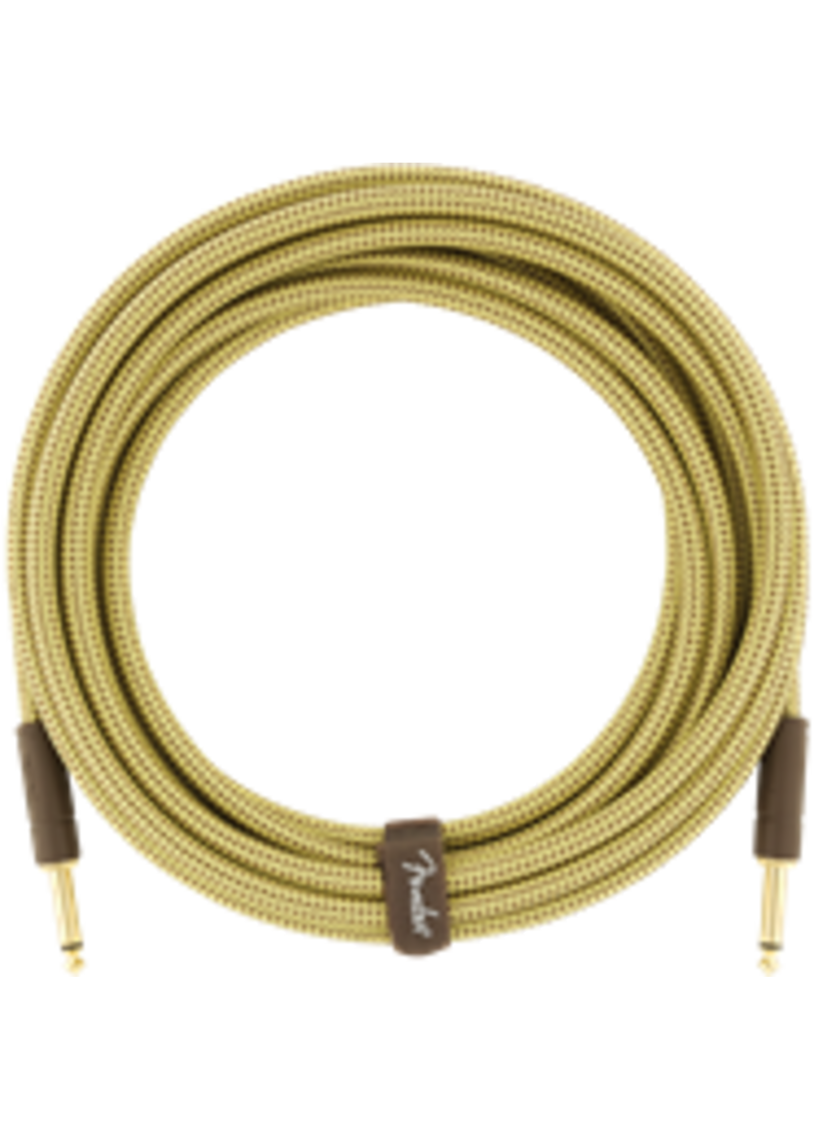 Fender Fender 0990820081 Deluxe Series Instrument Cable, Straight/Straight, 18.6', Tweed