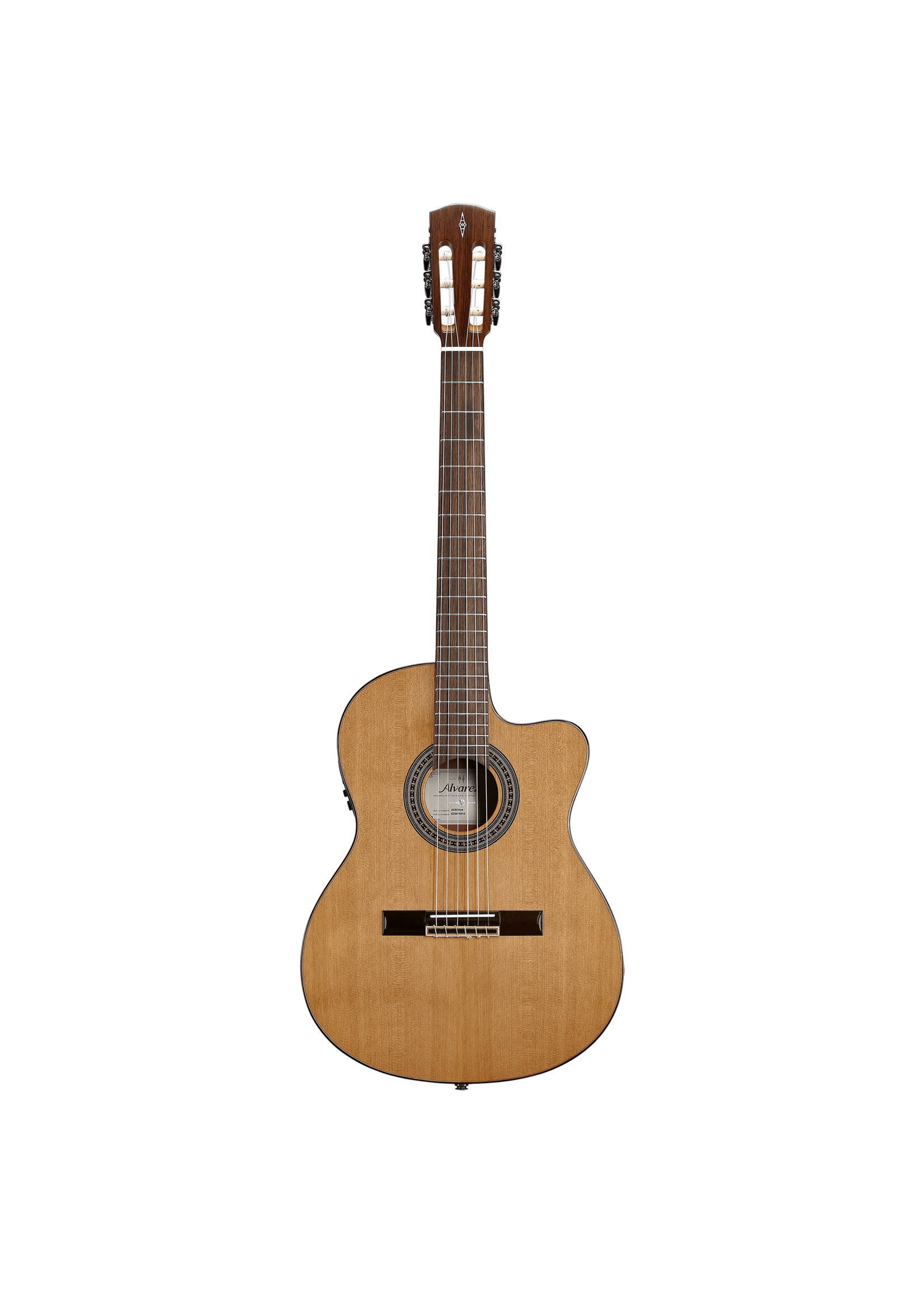 Alvarez Alvarez AC65HCE Artist Classical, Hybrid Acoustic Electric w/Cutaway EQ & Tuner