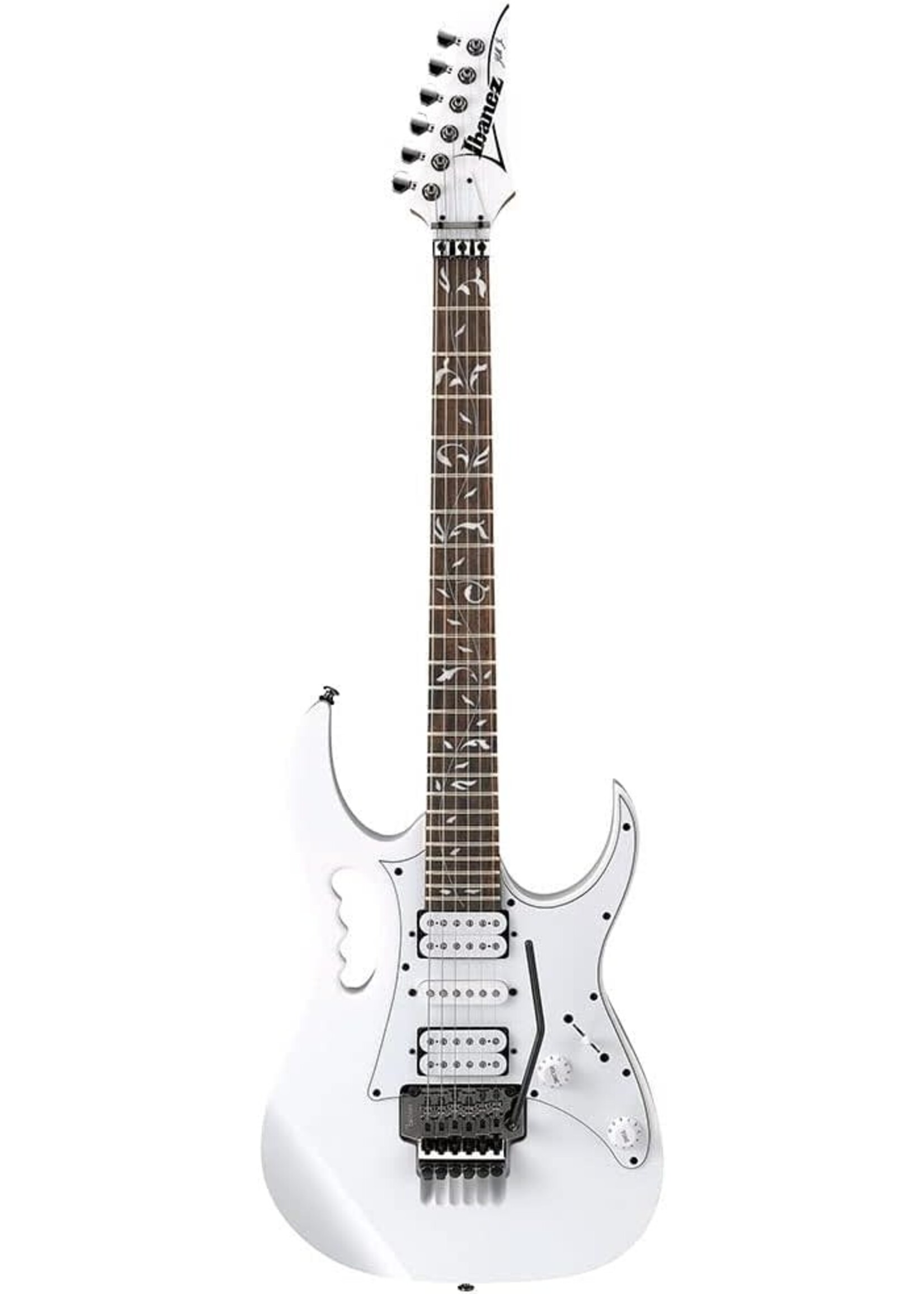 Ibanez Ibanez JEMJRWH Steve Vai Signature 6-String Electric Guitar, White