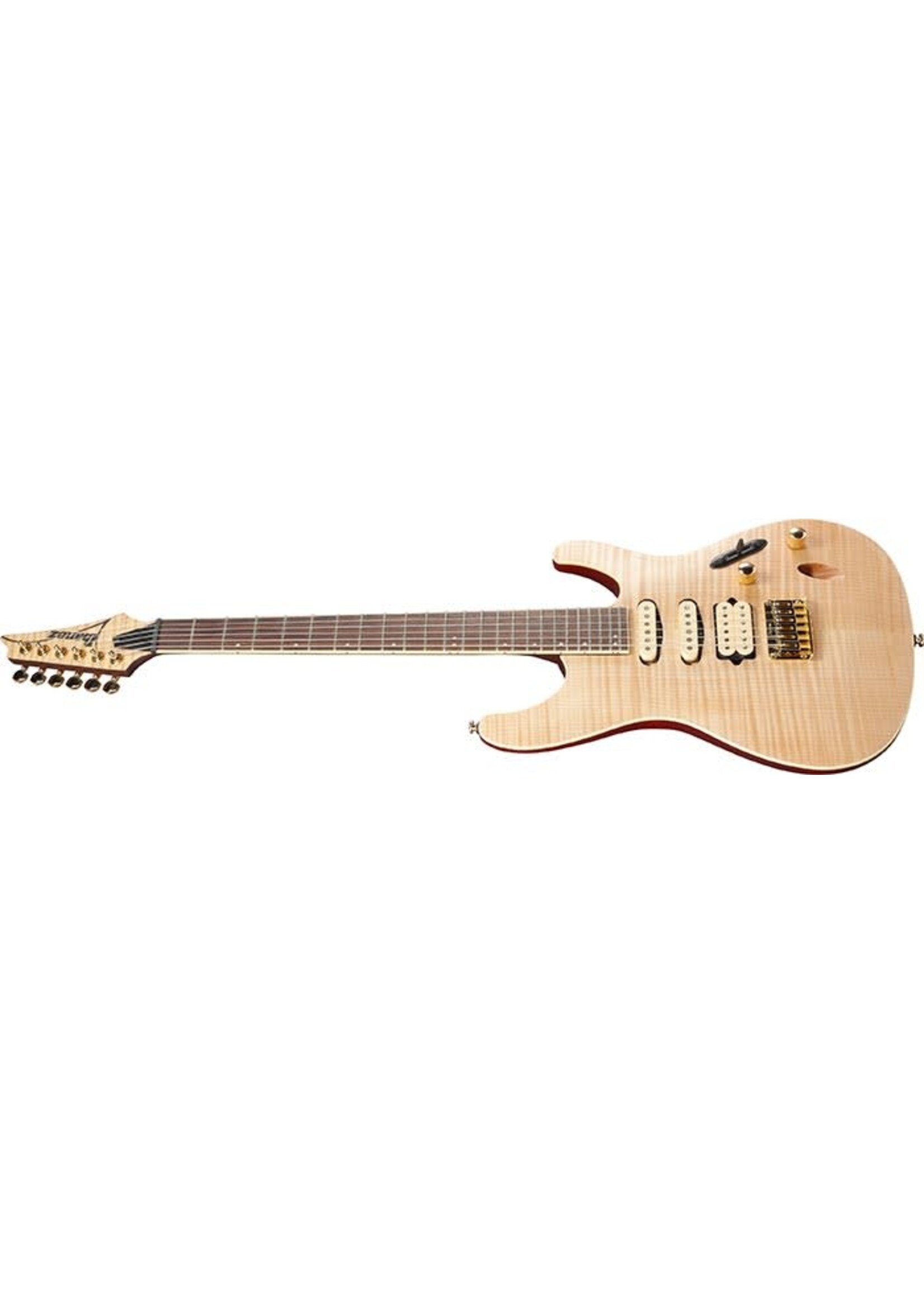 Ibanez Ibanez SEW761FMNTF Standard 6-String Electric Guitar, Natural Flat
