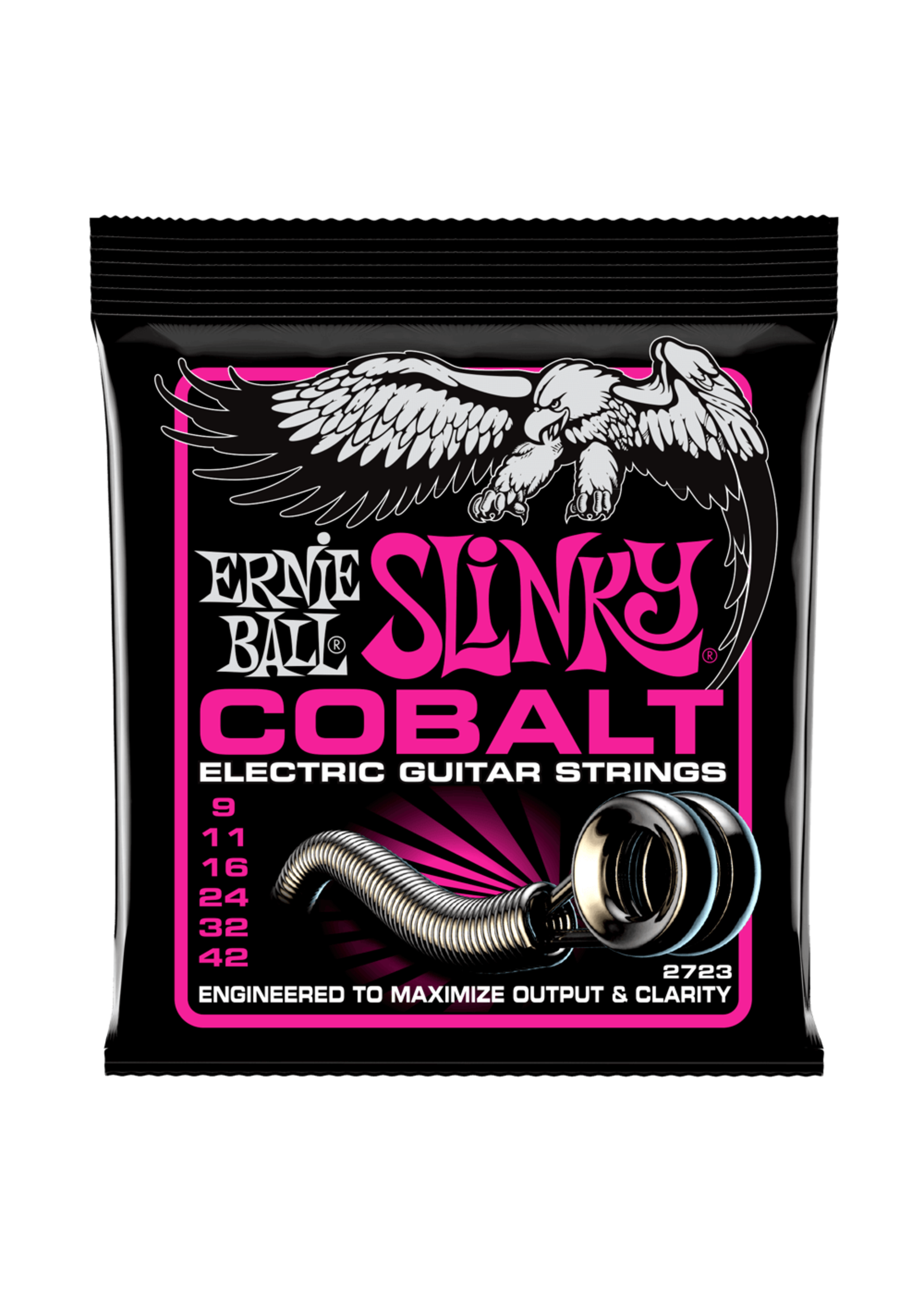 Ernie Ball Ernie Ball P02723 Super Slinky Cobalt Electric Guitar Strings, 9-42 Gauge