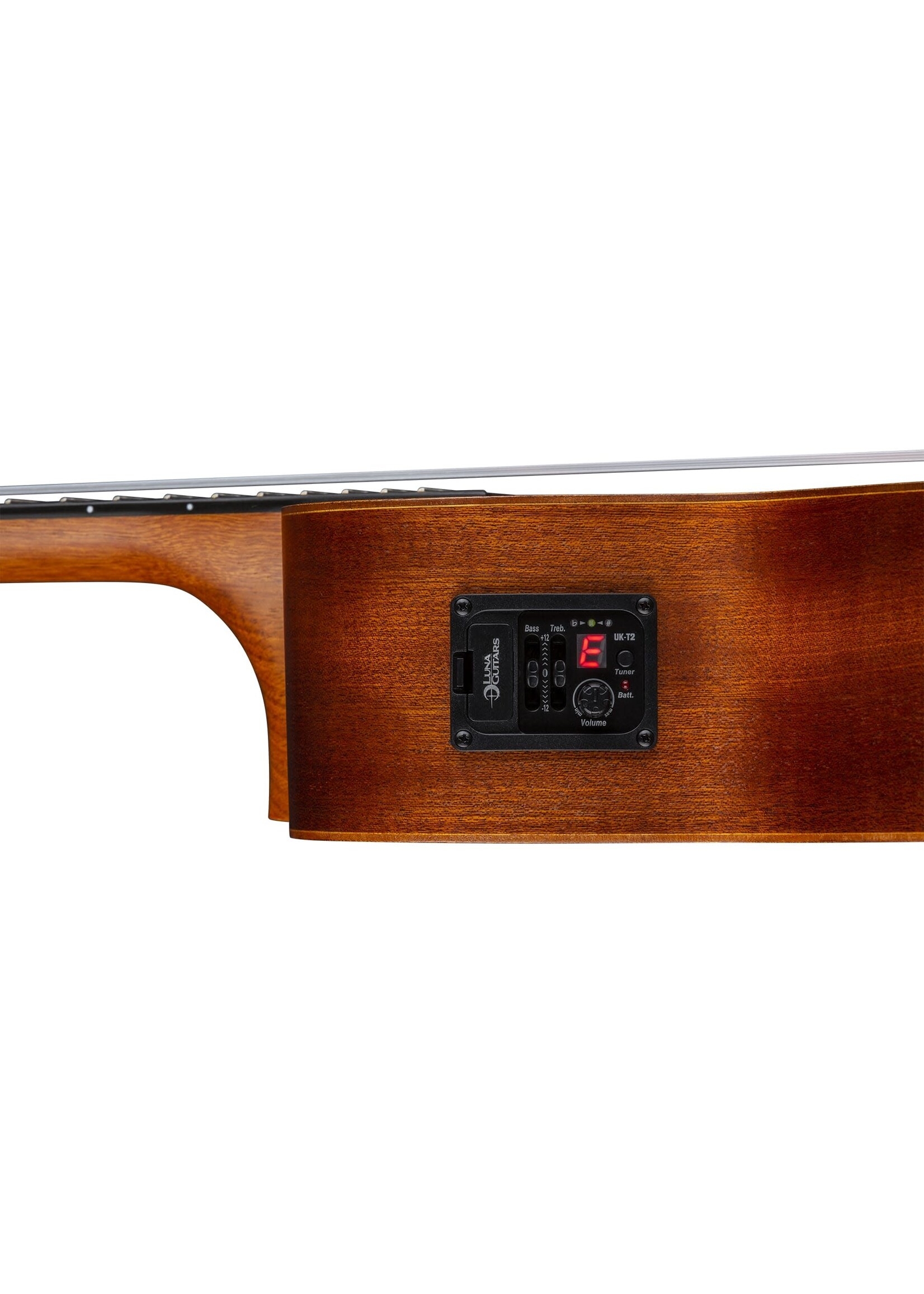 Luna Luna UKE TTN MAH EL Tattoo Mahogany W/Electronics Tenor