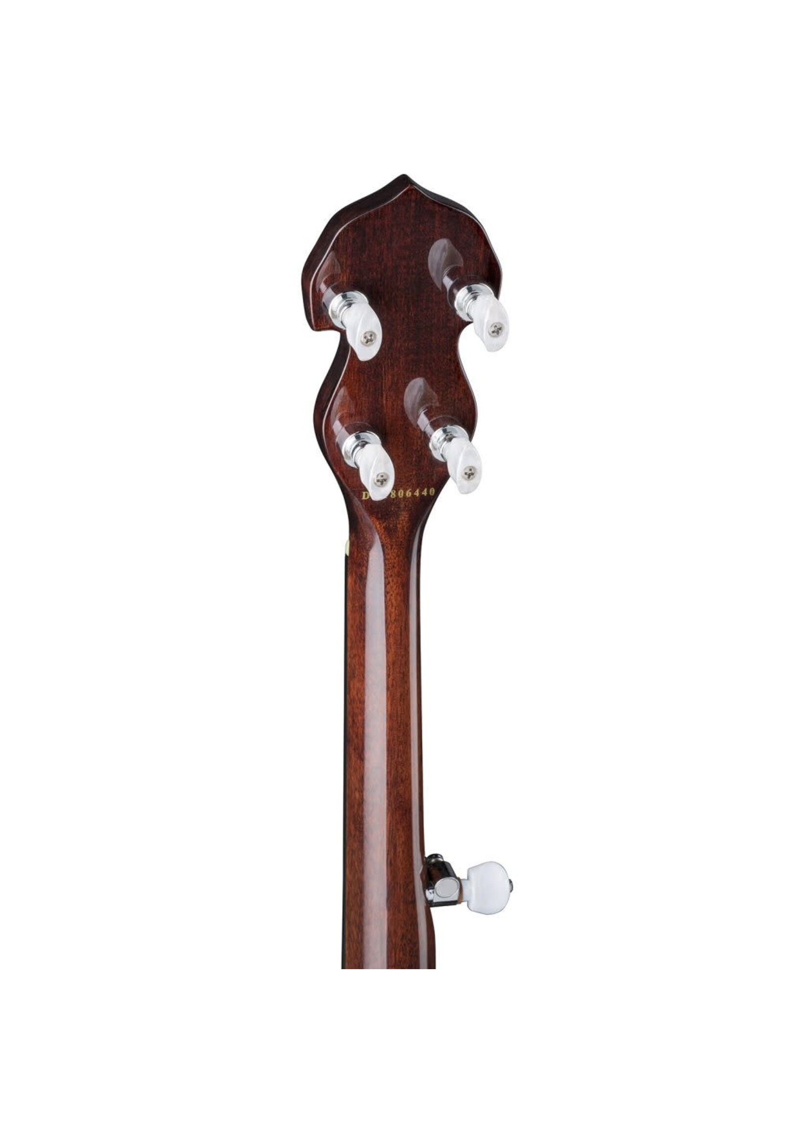 Dean Dean BW2E PRO  Backwoods 2 Pro Acoustic-Electric 5-String Banjo Gloss Natural
