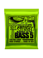 Ernie Ball Ernie Ball P02836 Regular Slinky 5-String Nickel Wound Electric Bass Strings, 45-130 Gauge