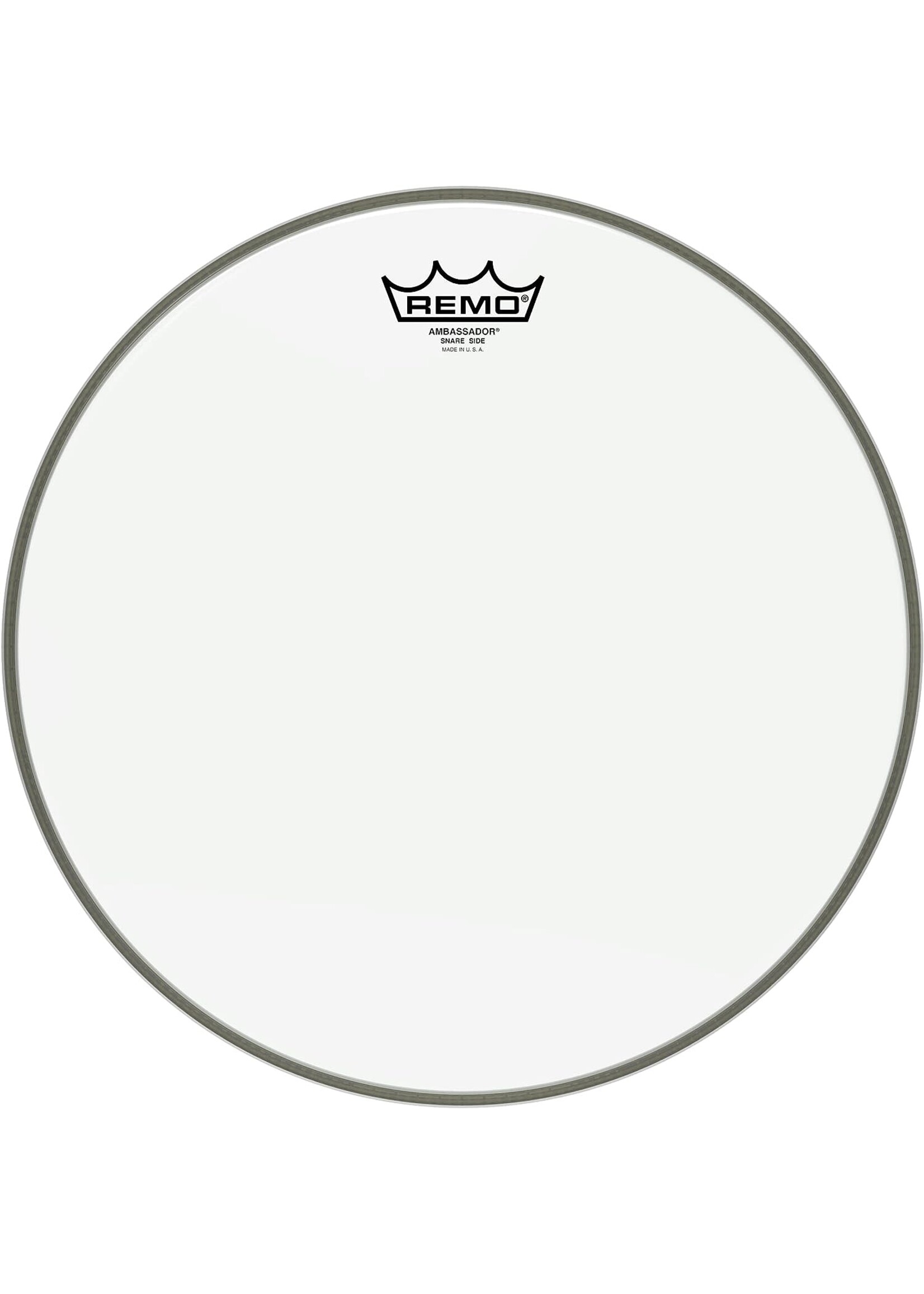 Remo Remo SA-0114-00 Snare, Ambassador, Hazy, 14" Diameter