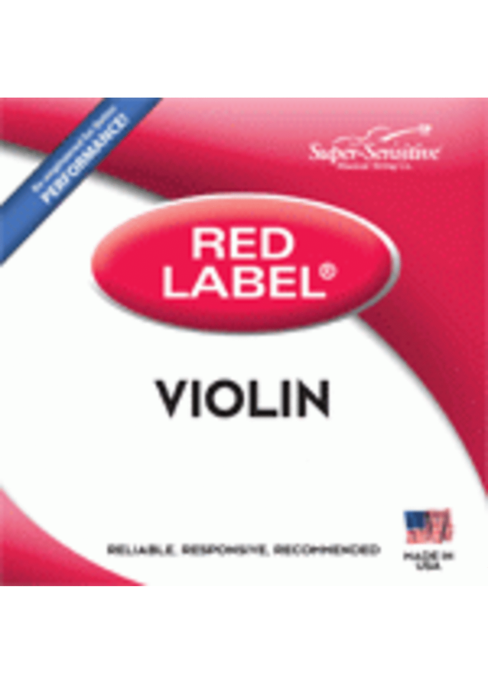 Super Sensitive Super Sensitive 2105 Red Label Violin 3/4 Size Strings