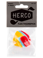 Herco Herco HE113P Heavy 3-PK Thumb/Flatpick