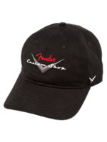 Fender Fender 9106635306 Custom Shop Baseball Hat, Black, One Size Fits Most