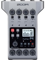 Zoom Zoom ZP4 PodTak P4 4Track Podcasting Digital Recorder/Mixer