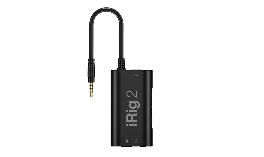 IK Multimedia - iRig 2 Audio Interface - Black - Murphy's Music